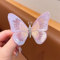 Cute Sweet Butterfly Synthetics Gauze Hair Clip main image 6