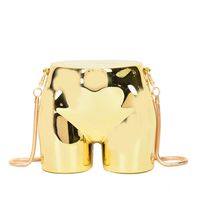 Women's Small Arylic Geometric Ass Streetwear Hip Shape Magnetic Buckle Crossbody Bag sku image 1