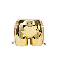 Women's Small Arylic Geometric Ass Streetwear Hip Shape Magnetic Buckle Crossbody Bag main image 3
