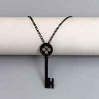 Original Design Brief Schlüssel Legierung Einbrennlack Unisex Halskette Mit Anhänger main image 4