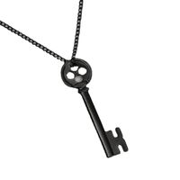 Original Design Letter Key Alloy Stoving Varnish Unisex Pendant Necklace main image 3