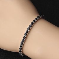 Wholesale Jewelry Simple Style Solid Color Alloy Artificial Gemstones Inlay Bracelets sku image 4