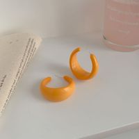 1 Pair Simple Style Geometric Arylic Ear Studs sku image 10