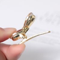 Sweet Bow Knot Alloy Plating Inlay Artificial Crystal Hair Clip main image 2