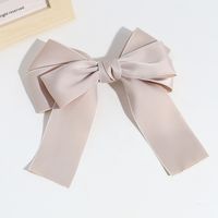 Sweet Bow Knot Polyester Hair Clip sku image 1