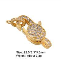 Classic Style Solid Color Copper Inlay Zircon Jewelry Accessories sku image 10