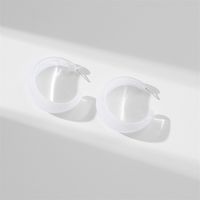 1 Pair Korean Style C Shape Arylic Ear Studs sku image 6