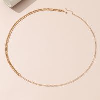 Sexy Tassel Solid Color Alloy Plating Women's Chain Belts main image 4