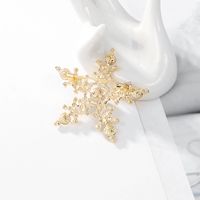 Classic Style Pentagram Alloy Inlay Artificial Pearls Rhinestones Women's Brooches main image 5