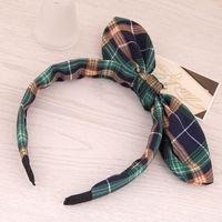 Simple Style Flower Bow Knot Twist Cloth Hair Band sku image 8