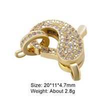 Classic Style Solid Color Copper Inlay Zircon Jewelry Accessories sku image 18
