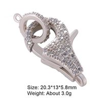 Classic Style Solid Color Copper Inlay Zircon Jewelry Accessories sku image 19