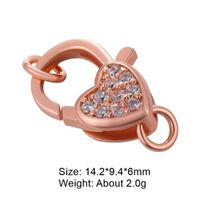 Classic Style Solid Color Copper Inlay Zircon Jewelry Accessories sku image 3