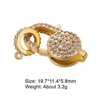 Classic Style Solid Color Copper Inlay Zircon Jewelry Accessories sku image 22