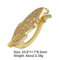 Classic Style Solid Color Copper Inlay Zircon Jewelry Accessories sku image 5
