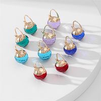 1 Piece Casual Commute Geometric Artificial Crystal Alloy Earrings main image 1