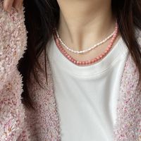 Ig Style Casual Round Beaded Women's Necklace main image 3