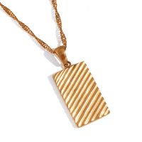 Vintage Style Sun Heart Shape Stainless Steel Plating Inlay Rhinestones 18k Gold Plated Pendant Necklace sku image 1