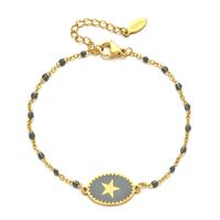 Simple Style Star Stainless Steel Bracelets In Bulk sku image 2