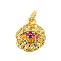 Ig Style Geometric Copper Plating Inlay Zircon Charms Jewelry Accessories sku image 5