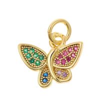 Ig Style Geometric Copper Plating Inlay Zircon Charms Jewelry Accessories sku image 6