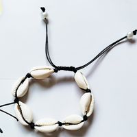 Bohemian Shell Shell Knitting Women's Bracelets sku image 2
