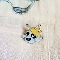 Cute Simple Style Animal Dog Alloy Enamel Unisex Brooches sku image 31