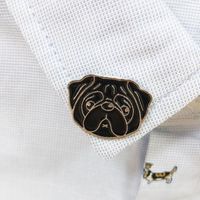 Cute Animal Dog Alloy Enamel Unisex Brooches sku image 19