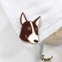 Cute Animal Dog Alloy Enamel Unisex Brooches sku image 36