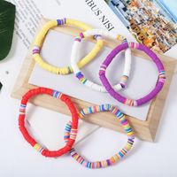 Vacation Colorful Shell Soft Clay Plating Women's Bracelets main image 3