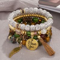 Ethnischer Stil Quaste Perlen Großhandel Armbänder sku image 26