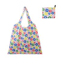 Cute Pastoral Flower Polyester Composite Needle Punched Cotton Shopping Bags sku image 58