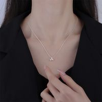 Simple Style Fruit Sterling Silver Pendant Necklace In Bulk main image 4