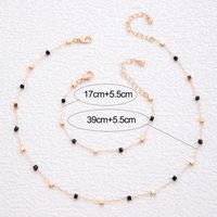 Simple Fashion Style New Metal Style Geometric Contrast Necklace main image 11