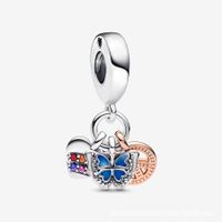 Lady Heart Shape Sterling Silver Plating Women's Charms main image 1
