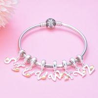 Original Design Letter Sterling Silver Polishing Jewelry Accessories main image 5