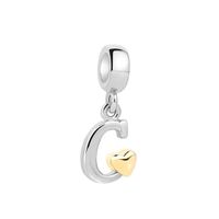 Original Design Letter Sterling Silver Polishing Jewelry Accessories sku image 3