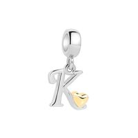 Original Design Letter Sterling Silver Polishing Jewelry Accessories sku image 11