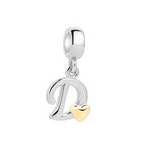Original Design Letter Sterling Silver Polishing Jewelry Accessories sku image 4