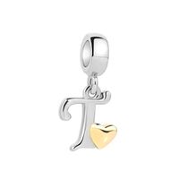 Original Design Letter Sterling Silver Polishing Jewelry Accessories sku image 20