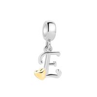 Original Design Letter Sterling Silver Polishing Jewelry Accessories sku image 5