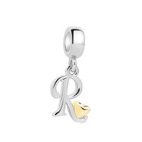 Original Design Letter Sterling Silver Polishing Jewelry Accessories sku image 18