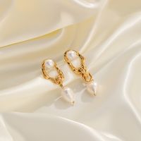 1 Pair Simple Style Heart Shape Flower Plating Inlay Copper Crystal Zircon 18k Gold Plated Drop Earrings main image 5