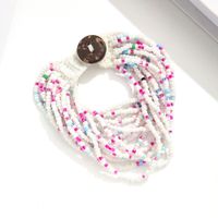 Wholesale Jewelry Bohemian Geometric Glass Knitting Bracelets sku image 3
