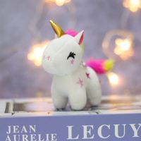 Cute Star Unicorn Plush Bag Pendant Keychain sku image 3
