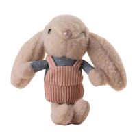 Cute Rabbit Pp Cotton Plush Women's Bag Pendant Keychain main image 4
