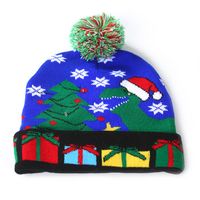 Unisex Classic Style Deer Pom Poms Eaveless Wool Cap sku image 5