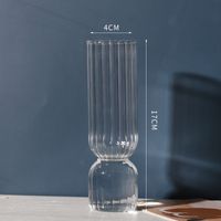 Creative Glass Bubble Vase Artistic Colorful Transparent And Cute Decoration B & B Living Room Table Decoration sku image 2