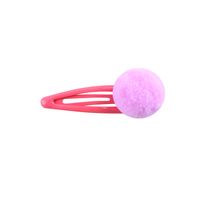 Simple Style Solid Color Plush Hair Clip sku image 7