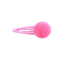 Simple Style Solid Color Plush Hair Clip sku image 8